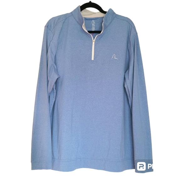 Rhoback Other - RHOBACK Qtr Zip long sleeved shirt nylon, poly, spandex Sz XL